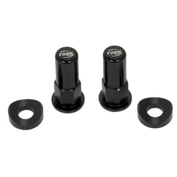 Tusk Rim Lock Nut/Spacer Kit Black For HUSQVARNA FE 350 S 2015-2016,2020-2023