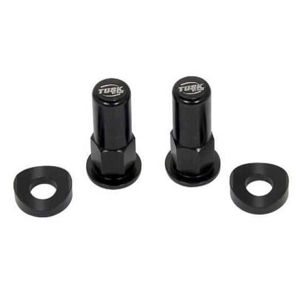 Tusk Rim Lock Nut/Spacer Kit Black