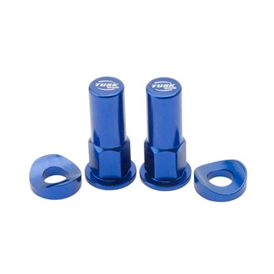 Tusk Rim Lock Nut/Spacer Kit Blue For Honda XR400R 1996-2004