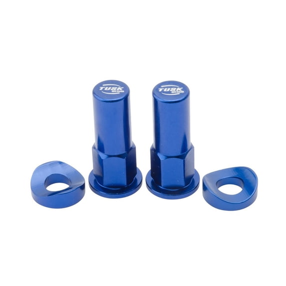 TUSK Rim Lock Nut/Spacer Kit Blue for Husqvarna FE 501w 2024