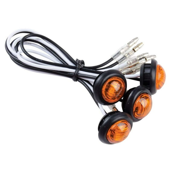 Tusk Round L.E.D. Turn Signals (4 Pack)