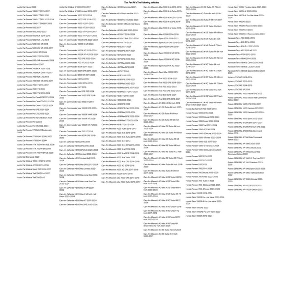 Tusk Safety Harness Retainer Straps for Yamaha Wolverine Rmax 4 1000 R-Spec 2022-2023