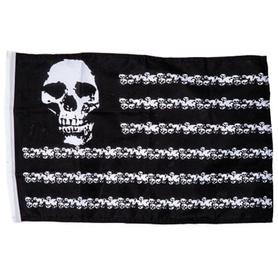 Tusk Skulls and Stripes Replacement Flag