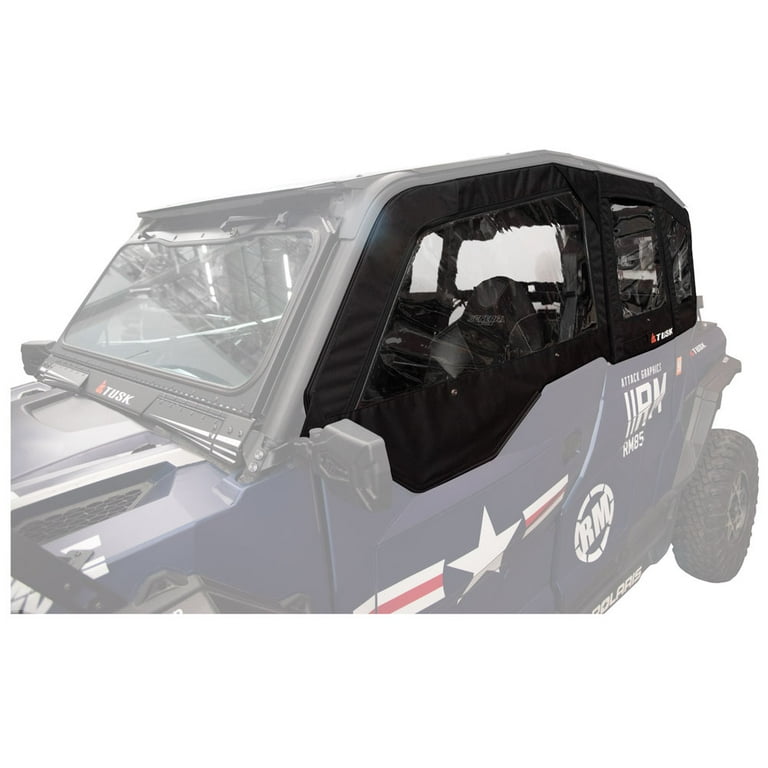 Tusk UTV Soft Upper Doors for Polaris GENERAL XP 4 1000 Deluxe
