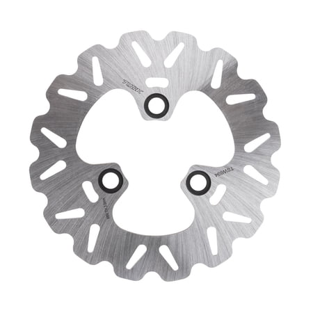 Tusk Stainless Steel Typhoon Brake Rotor, Front For Kawasaki KFX 400 2003-2006