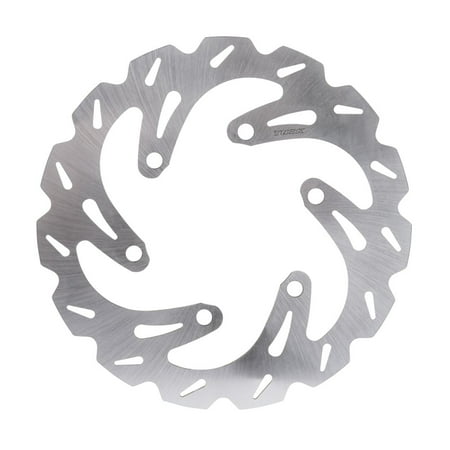 Tusk Stainless Steel Typhoon Brake Rotor, Front For Kawasaki KLX140 2008-2009,2011-2020