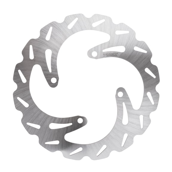 Tusk Stainless Steel Typhoon Brake Rotor, Front For Suzuki RMZ250 2004-2006