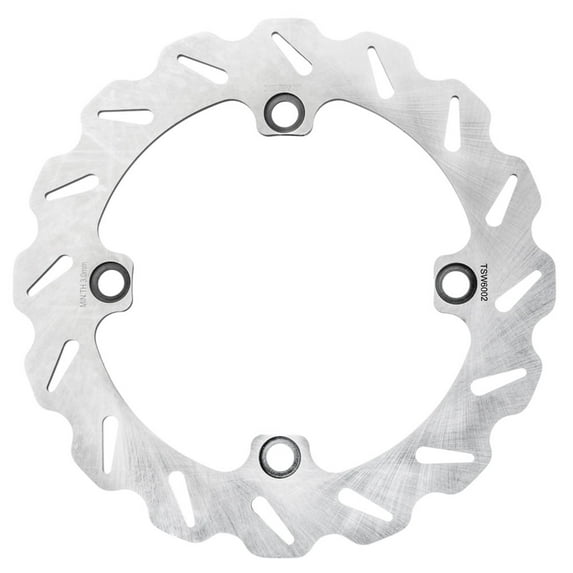 Tusk Stainless Steel Typhoon Brake Rotor, Rear For Honda CR250R 1989-1996