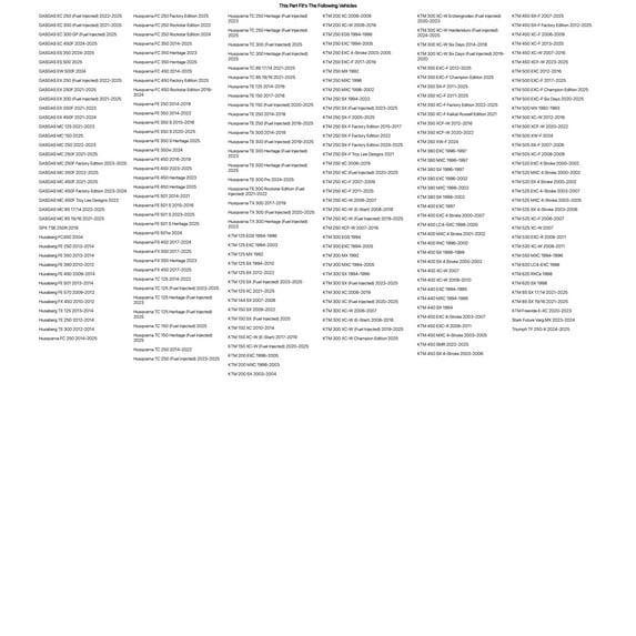 Tusk Stainless Steel Typhoon Brake Rotor, Rear For Husaberg FE 250 2013-2014