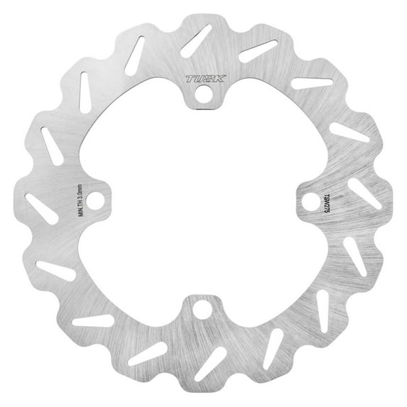 Tusk Stainless Steel Typhoon Brake Rotor, Rear For Polaris Sportsman 570 Utility HD 2022
