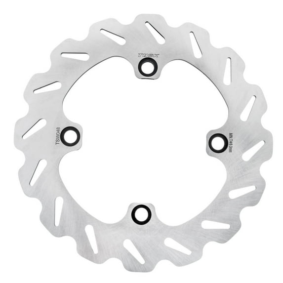 Tusk Stainless Steel Typhoon Brake Rotor, Rear For Suzuki Z400 QUADSPORT 2003-2009,2012-2014