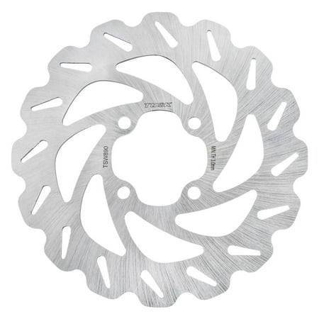 Tusk Stainless Steel Typhoon Brake Rotor, Rear For Yamaha RAPTOR 350 2004-2013