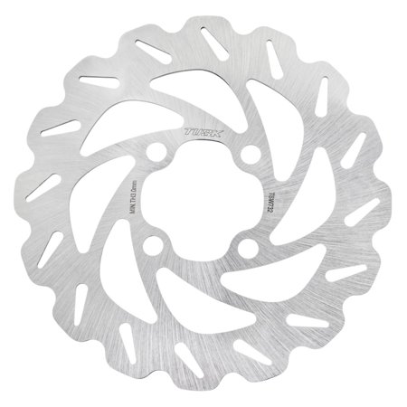 Tusk Stainless Steel Typhoon Brake Rotor, Rear For Yamaha RAPTOR 700R 2013-2022