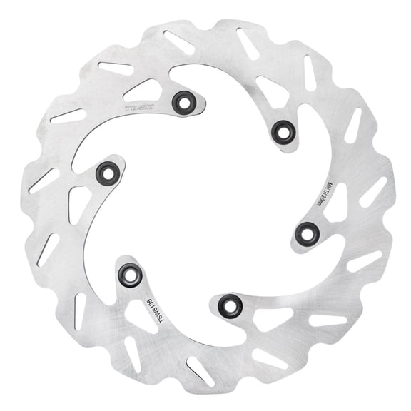 Tusk Stainless Steel Typhoon Brake Rotor, Rear For Yamaha WR426F 2001