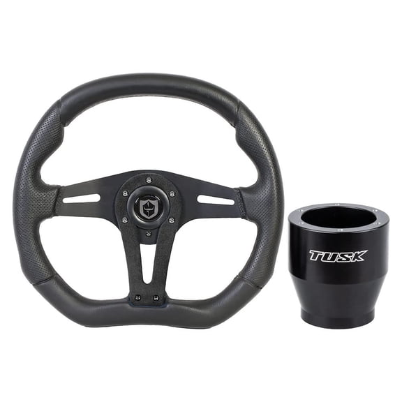 Tusk Steering Wheel Hub With Pro Armor Steering Wheel for Polaris Rzr 900 Trail Fox Edition 2020
