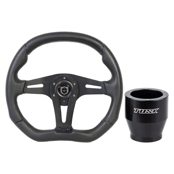 Tusk Steering Wheel Hub With Pro Armor Steering Wheel force Steering Wheel for Textron Wildcat Sport 700 2018-2019