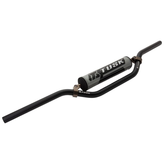 Tusk T-10 Aluminum 7/8" Handlebar Cr High Bend Black for Atk 605 Police 1997