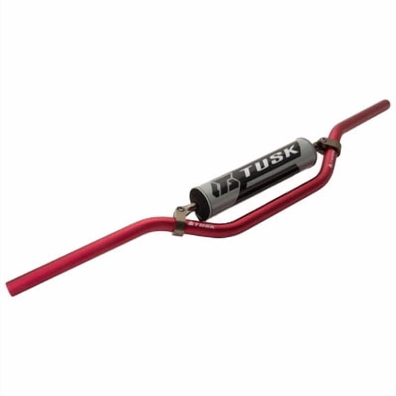 Tusk T-10 Aluminum 7/8" Handlebar Cr High Bend Red for Kawasaki Klx250Sf 2009-2010