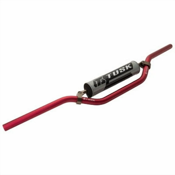 Tusk T-10 Aluminum 7/8" Handlebar Cr High Bend Red for Yamaha Dt1/1B/1C 1968-1970