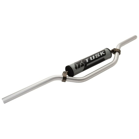 Tusk T-10 Aluminum 7/8" Handlebar CR High Bend Silver for Honda Crf250R 2004-2018