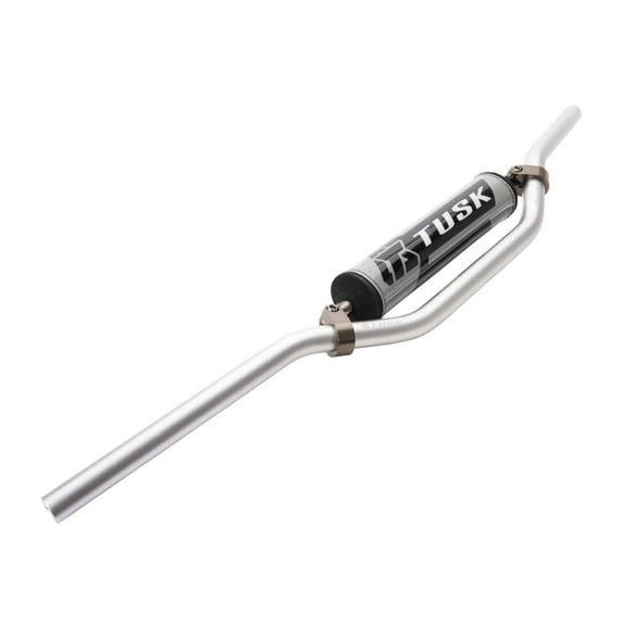 Tusk T-10 Aluminum 7/8" Handlebar Cr Mid Bend Silver for Ktm 360 Mxc 1996-1997