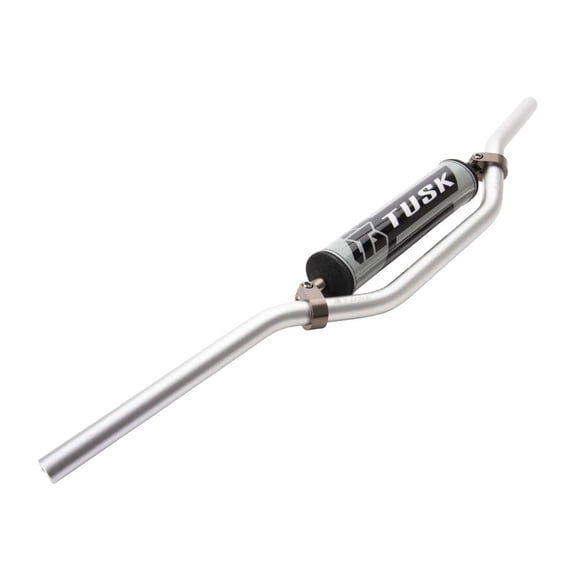 Tusk T-10 Aluminum 7/8" Handlebar Cr Mid Bend Silver for Ktm 500 Lc4 1988-1992