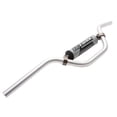 thumbnail image 1 of TUSK T-10 Aluminum 7/8" Handlebar Mini High Bend Silver for Kawasaki KX65 2000-2009,2011-2025, 1 of 7