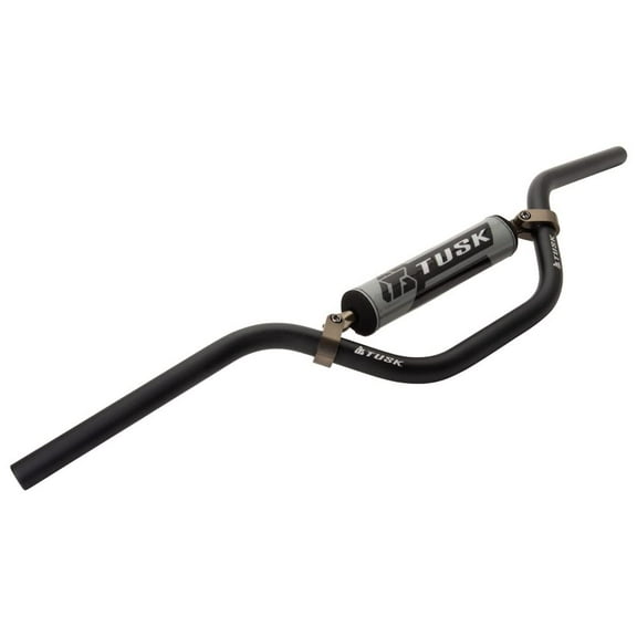 Tusk T-10 Aluminum 7/8" Handlebar Mini KX Low Bend Black for Kawasaki KX112 2022-2025