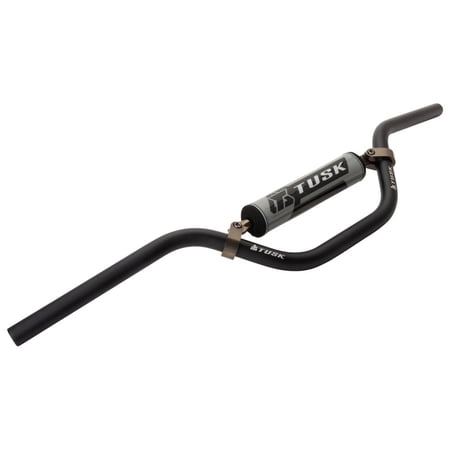 TUSK T-10 Aluminum 7/8" Handlebar Mini RM High Bend Black for Suzuki RM60 1979-1983,2003-2004