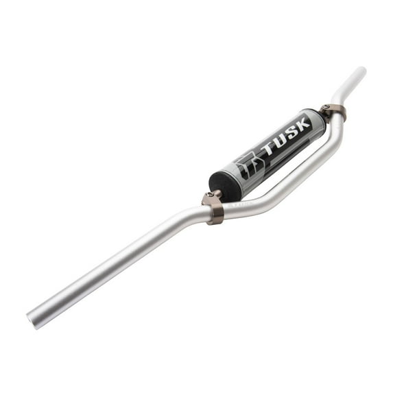 Tusk T-10 Aluminum 7/8 Inch Handlebar Cr Mid Bend Silver for Suzuki V-Strom 650 (Abs) Adventure Dl650Aadv 2012-2015