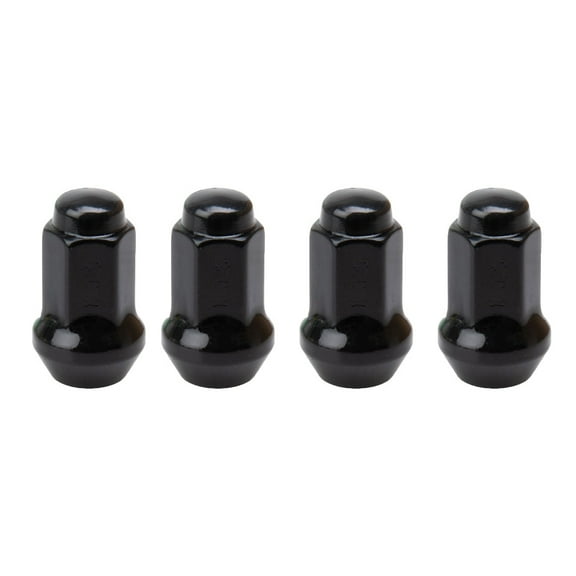 Tusk Tapered Lug Nut 10mm x 1.25mm Thread Pitch w/14mm Head Black (4pk) for Honda TRX 500 4x4 FOREMAN ES 2011-2018