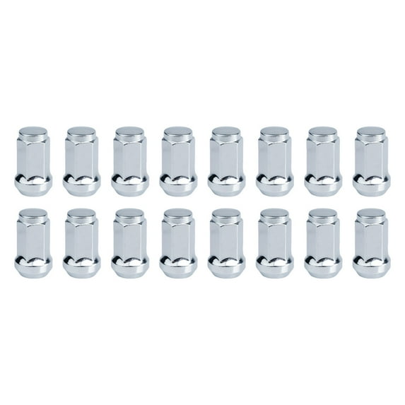 Tusk Tapered Lug Nut 10mm x 1.25mm Thread Pitch w/14mm Head Chrome (16pk) for Can-Am Outlander Max 800 H.O. 2007-2008