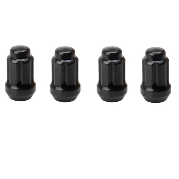 Tusk Tapered Spline Drive Lug Nut 12mm x 1.50mm Thread Pitch Black (4 Pack) for Polaris RANGER RZR XP 4 1000 HIGH LIFTER Edit. 2017-2018