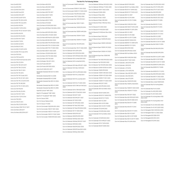 Tusk Tec-Core Battery with Acid TTX20LBS Maintenance-Free For YAMAHA Stryker 2011-2017