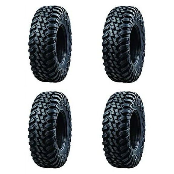Tusk Terrabite Set Of 4 UTV ATV Tires (33x10-15)