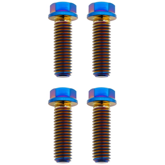 Tusk Titanium Axle Pinch Bolt Kit Burnt Blue For KTM 250 SX 2005-2022