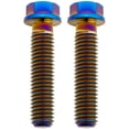 thumbnail image 1 of Tusk Titanium Bolt M8 x 35mm 2 Pack Burnt Blue, 1 of 3