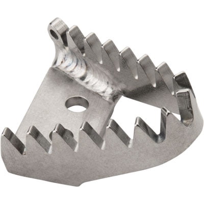 Tusk Titanium Brake Pedal Tip Compatible with Husqvarna TE 300 2019-2025/Compatible with KTM 300 XC-W 2019-2025/350 XC-F 2016-2025