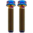 thumbnail image 1 of Tusk Titanium Front Brake Caliper Bolt Kit Burnt Blue For  Husqvarna TC 85 17/14 2016-2020, 1 of 2