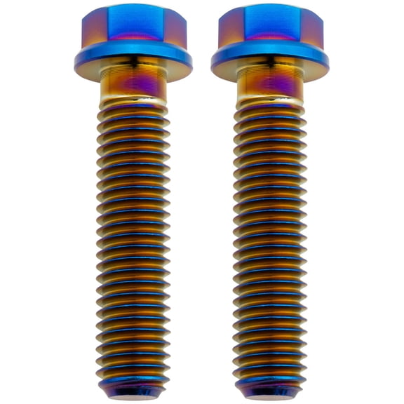 Tusk Titanium Front Brake Caliper Bolt Kit Burnt Blue For KTM 250 XCF-W 2007-2014