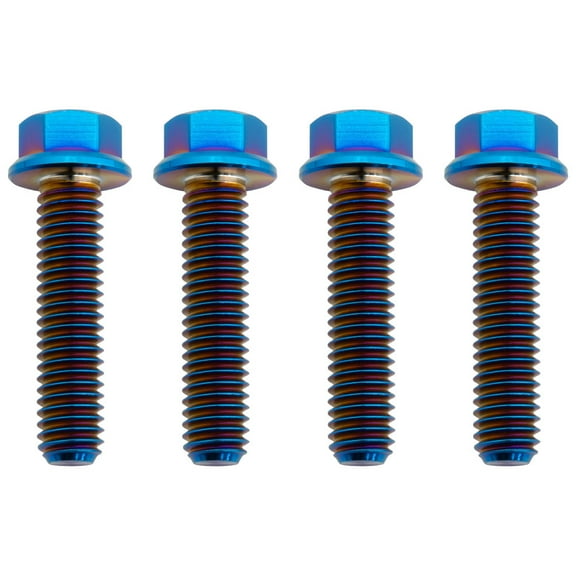 Tusk Titanium Handlebar Controls Bolt Kit Burnt Blue for Husqvarna Tc 85 17/14 2014-2026