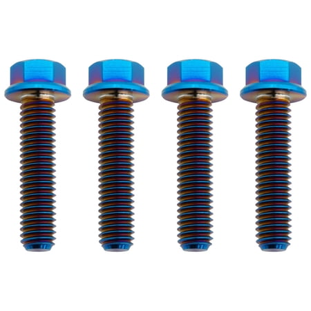 Tusk Titanium Handlebar Controls Bolt Kit Burnt Blue for Husqvarna Tc 85 19/16 2018-2026