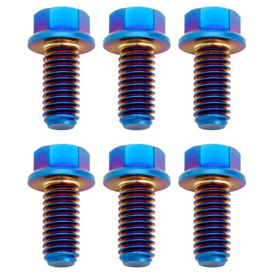 Tusk Titanium Rotor Bolt Kit Burnt Blue For KTM 500 EXC-F Champion Edition 2025