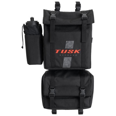 Tusk Trail-Runner Zipperless ATV Fender Bag Black