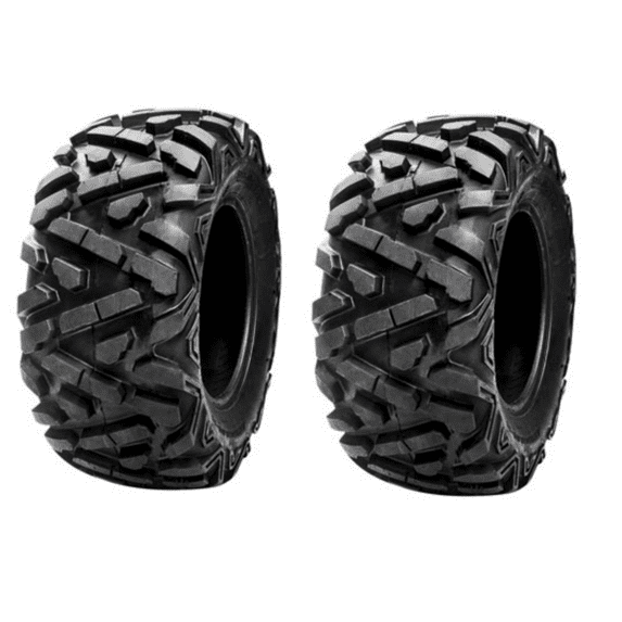 Tusk TriloBite HD 8-Ply Pair of Tires 25x10-12 for Honda RANCHER 350 2x4 2000-2006