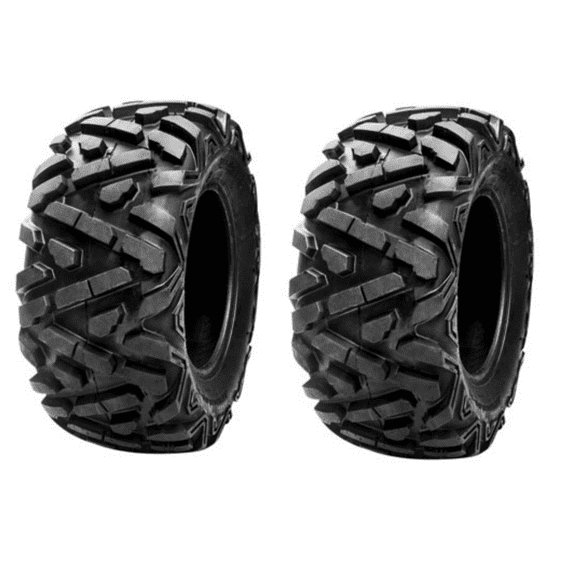 Tusk TriloBite HD 8-Ply Pair of Tires 25x10-12 for Polaris RANGER 570 EFI Full Size 2014-2018