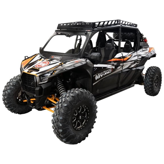 Tusk UTV Adventure Roof Rack Rack Only For Kawasaki Teryx KRX4 1000 Blackout Edition 2025