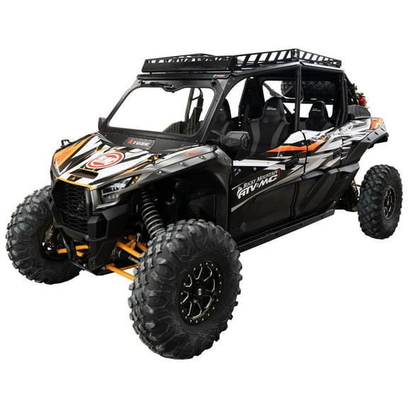Tusk Utv Adventure Roof Rack Rack Only for Kawasaki Teryx Krx4 1000 Es Special Edition 2023