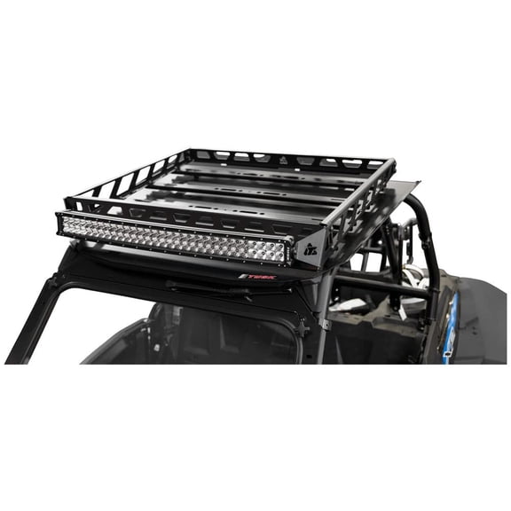 Tusk UTV Adventure Roof Rack Rack with Force Roof and V2 30" Lt. Bar For POLARIS RZR S 900 EPS 2016-2020