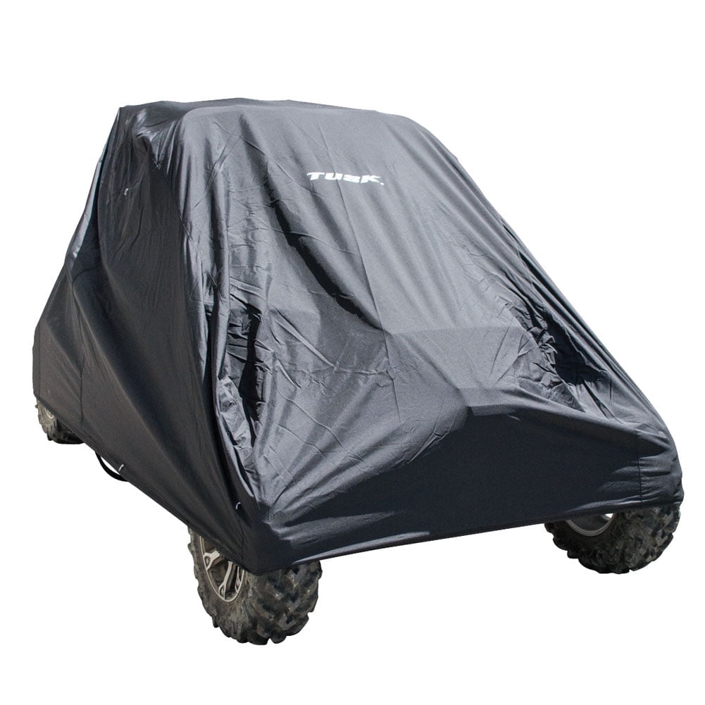 Heavy Duty Black Polyester Outdoor UTV Cover